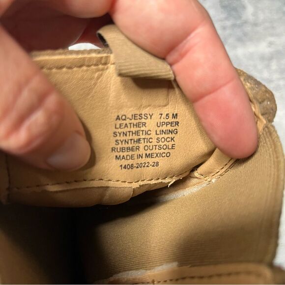 Aqua Jessy Pull On Booties 7.5 - Picture 4 of 5